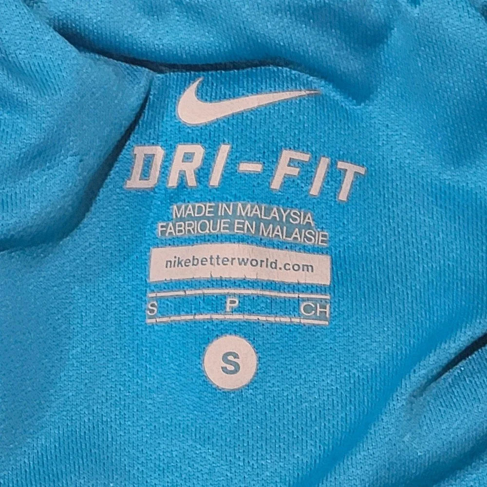 Nike Dri-FIT Tempo Running Shorts Blue Pink‎ Neon Athletic Yellow Womens Small